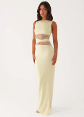 Karma Maxi Dress - Yellow