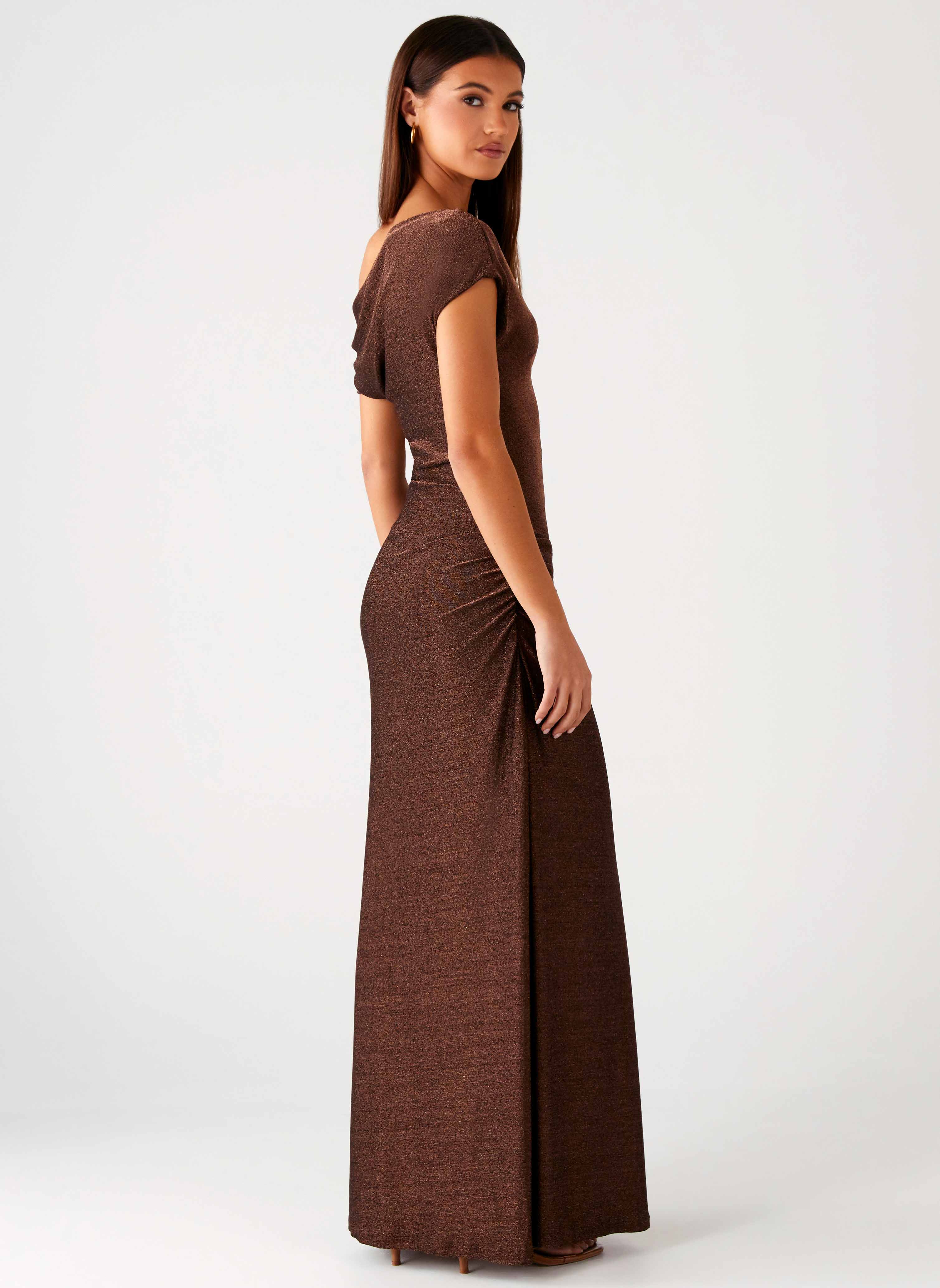 Harvest Moon Maxi Dress - Chocolate