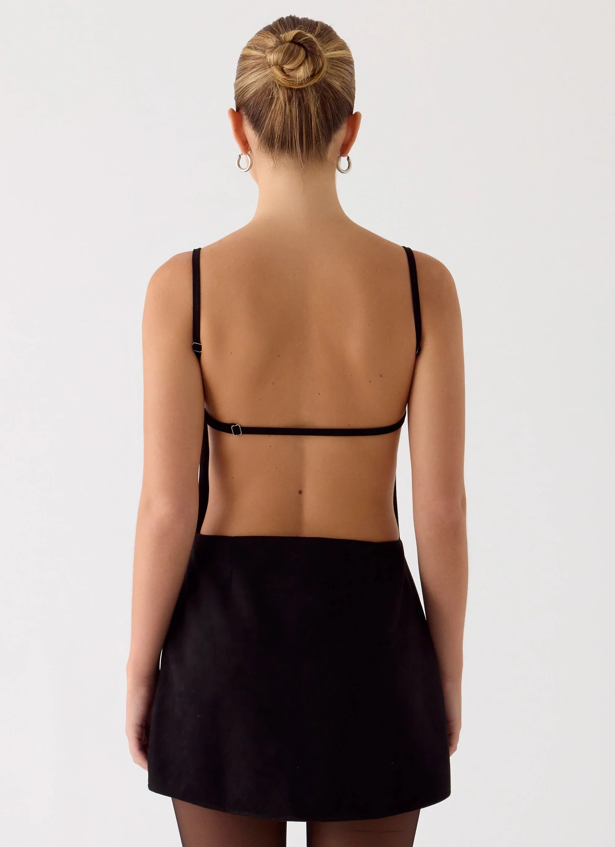 Play With Fire Mini Dress - Black