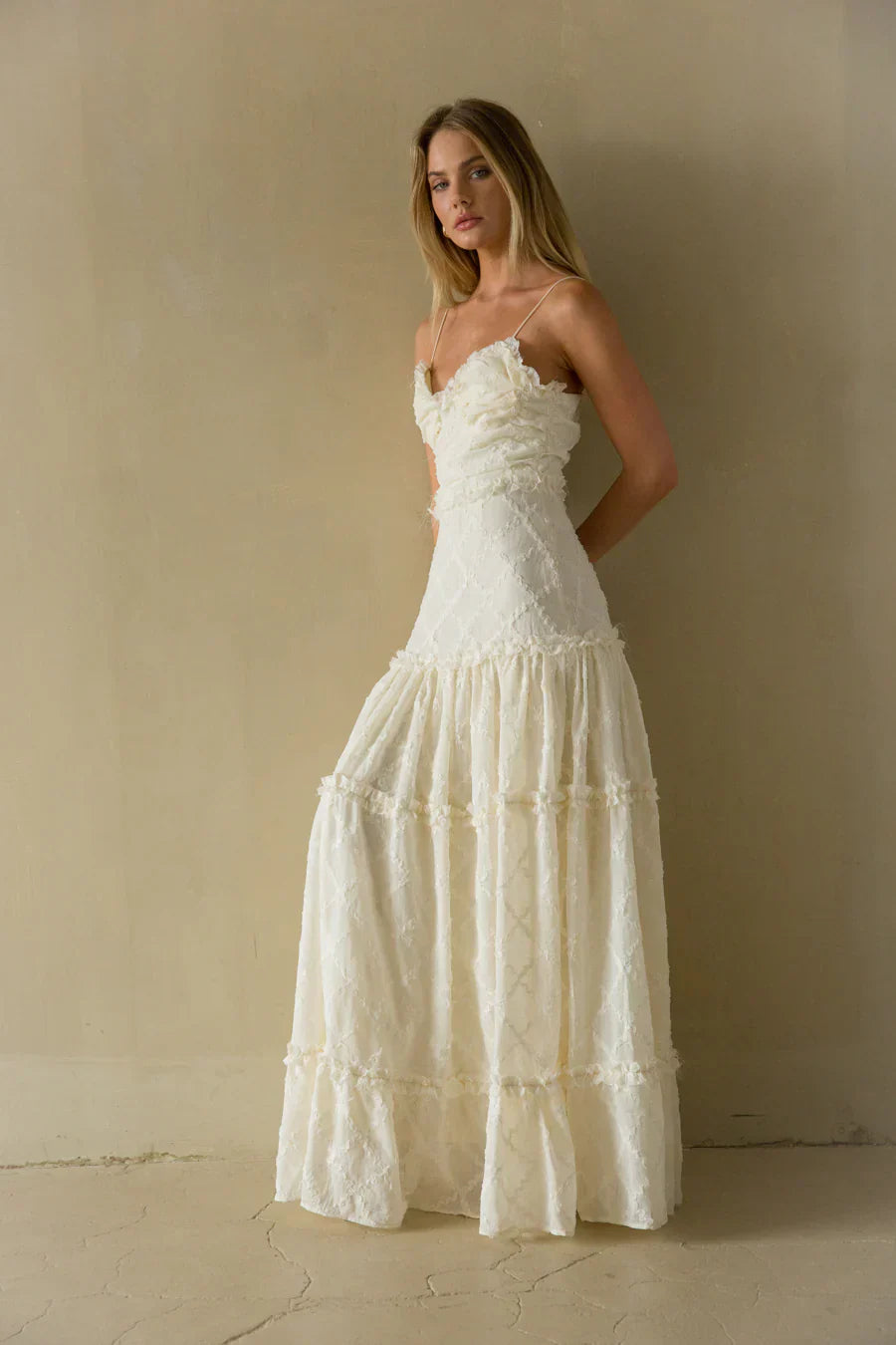 Percy Lace Maxi Dress