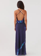 Astra Maxi Dress - Cyber Rose
